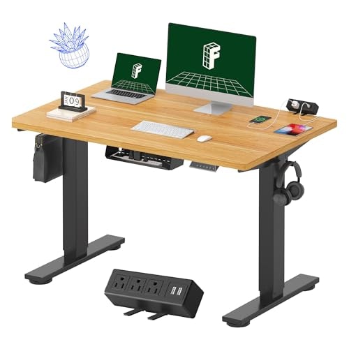 Flexispot EN2 48"x30" Standing Desk with Power Strip: $229.49