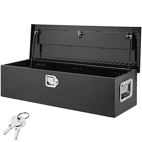 Vevor 39" x 13" x 10" Aluminum Truck Bed Tool Box: $101.11
