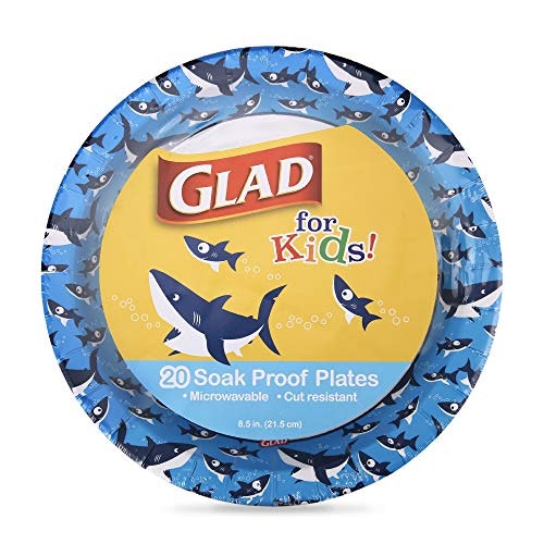 Glad for Kids 8.5-Inch Disposable Paper Plates 20-Count: $2.74 Glad for Kids 8.5-Inch Disposable Paper Plates 20-Count: $2.74