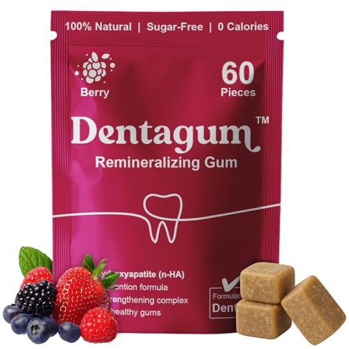 Dentagum Nano-Hydroxyapatite & Xylitol Remineralizing Gum 60-Piece Bottle: $28.02 Dentagum Nano-Hydroxyapatite & Xylitol Remineralizing Gum 60-Piece Bottle: $28.02