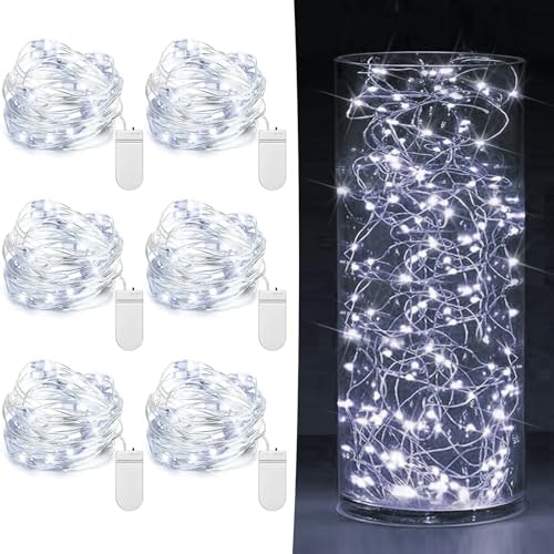 7-Foot 20-LED Battery-Operated String Lights 6-Pack: $8.49