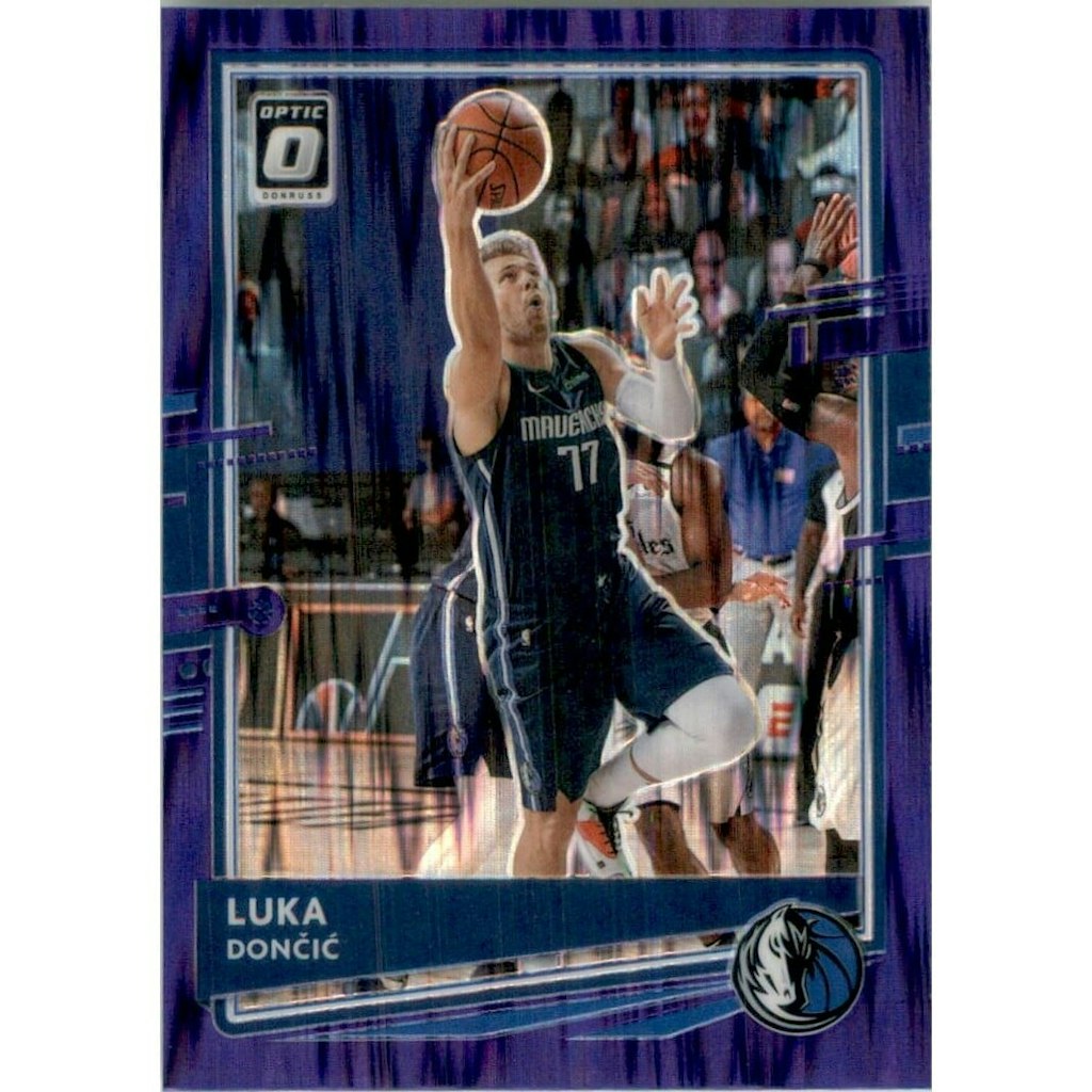 2020-21 Donruss Optic Purple Shock Luka Doncic #86 Trading Card: $14