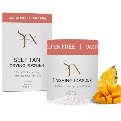 SunFX Translucent Shimmer Spray Tan Finishing Powder 4oz: $22.09 SunFX Translucent Shimmer Spray Tan Finishing Powder 4oz: $22.09