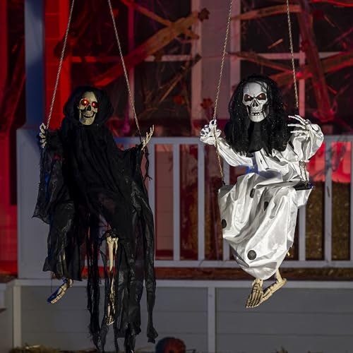 Joyin Halloween Hanging Swinging Ghost Decorations 2-Pack: $25.98