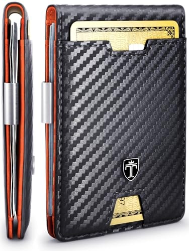 Travando RFID Bifold Money Clip Wallet: $23.75