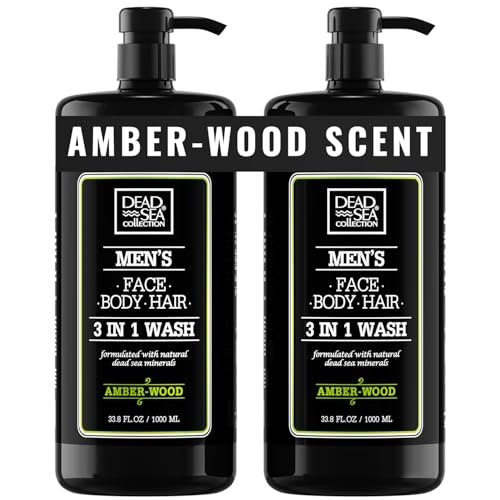 Dead Sea Collection Amber Wood Men's 3-in-1 Body Wash 2-Pack: $22.89 Dead Sea Collection Amber Wood Men's 3-in-1 Body Wash 2-Pack: $22.89