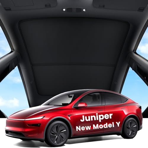 Reevaa Tesla Model Y Roof Sunshade: $42.49 Reevaa Tesla Model Y Roof Sunshade: $42.49
