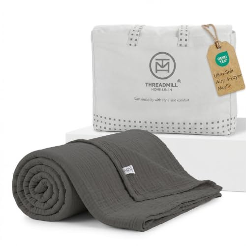 Threadmill Cotton Full Muslin Blanket: $44.17