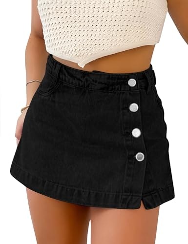 Poliro Women's Stretchy Denim Skort: $28.04 Poliro Women's Stretchy Denim Skort: $28.04