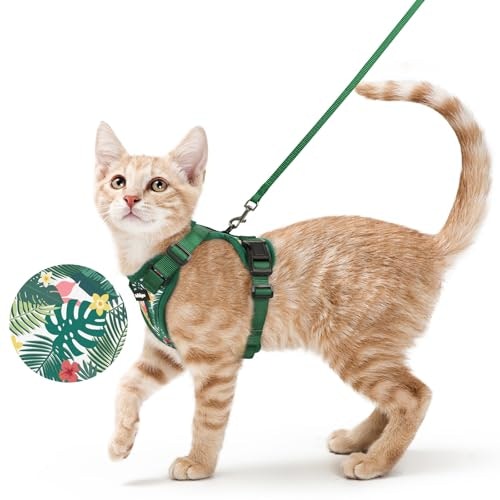 Rabbitgoo Escape-Proof Cat Harness and Leash Set: $18.68 Rabbitgoo Escape-Proof Cat Harness and Leash Set: $18.68