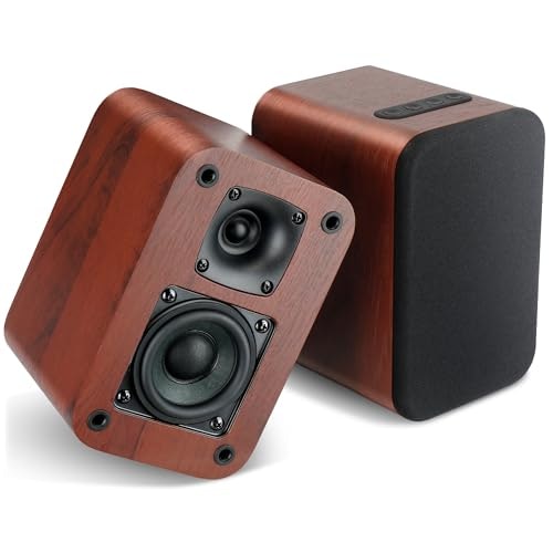 Riowois Powered Bookshelf Speakers: $42.49