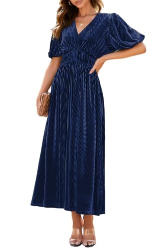 Sissyaki Women's Velvet Maxi Dress: $43.34