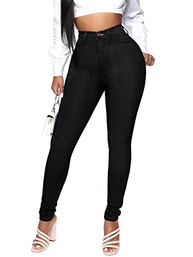Kunmi Women's High-Waisted Skinny Stretch Jeans: $28.85