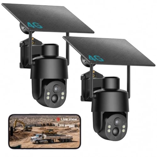 Tefrio 4G LTE 4MP Security Camera: $59.99