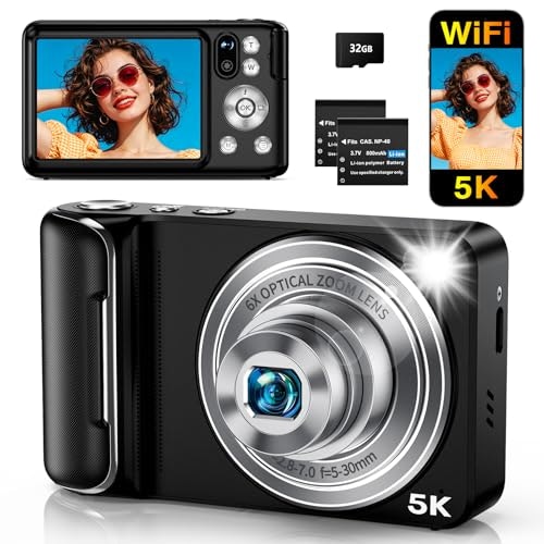 64MP 5K Digital Camera with Autofocus: $69.98 64MP 5K Digital Camera with Autofocus: $69.98