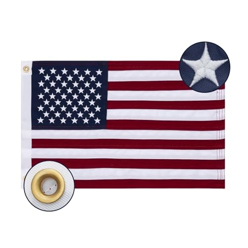 Bradford 12x18-inch American Boat Flag: $9.96 Bradford 12x18-inch American Boat Flag: $9.96