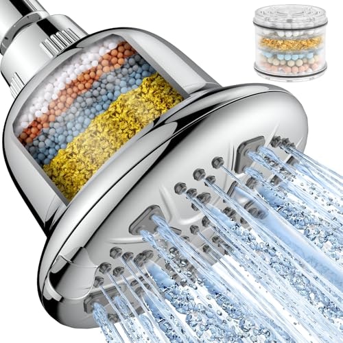 MakeFit 7-Setting Filtered High Pressure Shower Head: $18.97 MakeFit 7-Setting Filtered High Pressure Shower Head: $18.97