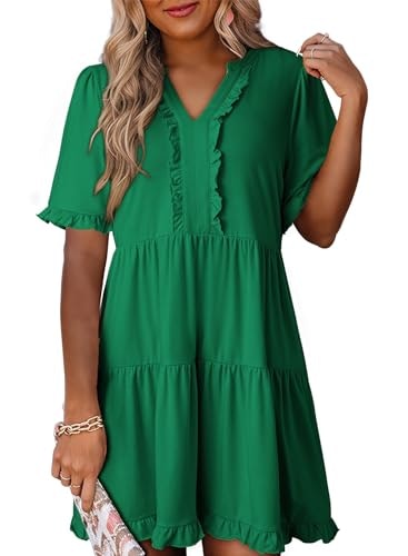 Dokotoo Women's Mini Summer Dress with Pockets: $24.97