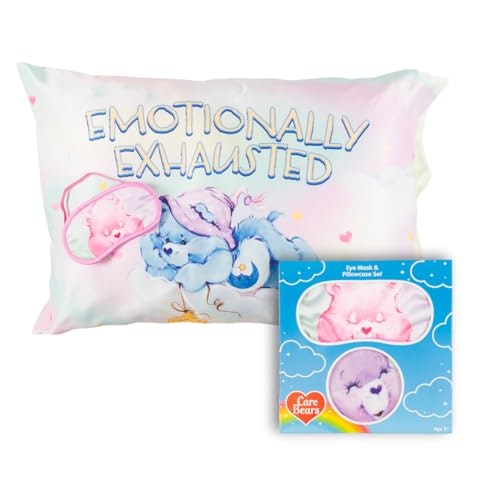 Care Bears Satin Pillowcase and Eye Mask Set: $14.99 Care Bears Satin Pillowcase and Eye Mask Set: $14.99