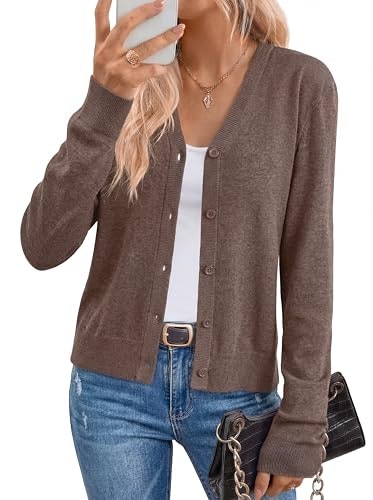 Arach&Cloz Women's Wool Business Casual Cardigan: $18.69 Arach&Cloz Women's Wool Business Casual Cardigan: $18.69