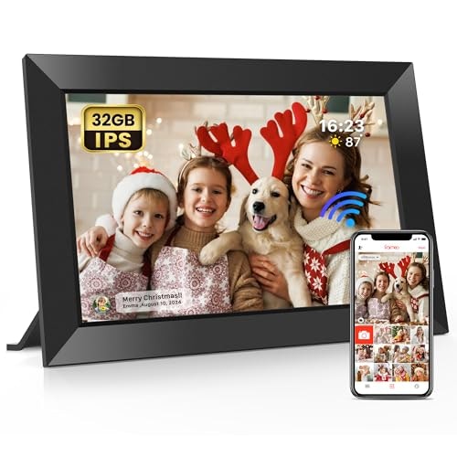 Frameo 10.1-inch 32GB WiFi Digital Picture Frame: $59.49