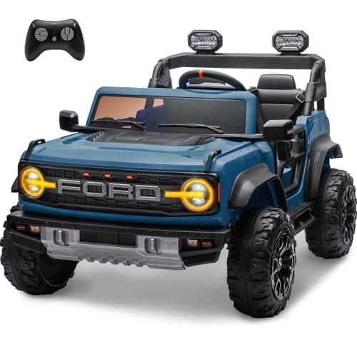 Enyopro 24V 2-Seater Ford Bronco Raptor Electric Ride-On Car: $314.41