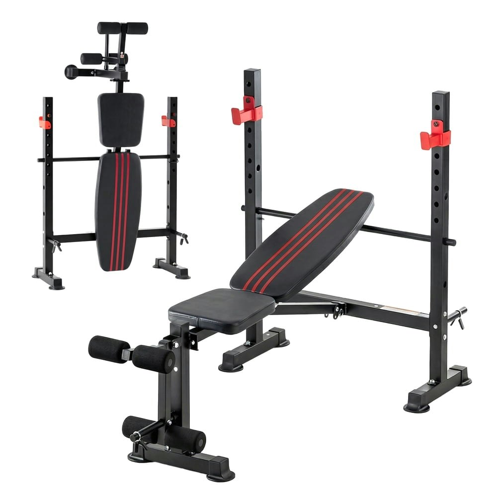 Concetta 650-Pound Adjustable Foldable Weight Bench with Leg Developer: $99.99 Concetta 650-Pound Adjustable Foldable Weight Bench with Leg Developer: $99.99