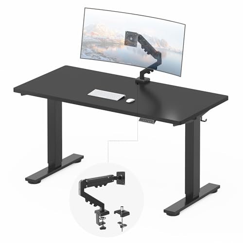 Flexispot EN2 55"x28" Standing Desk with Monitor Mount: $239.98