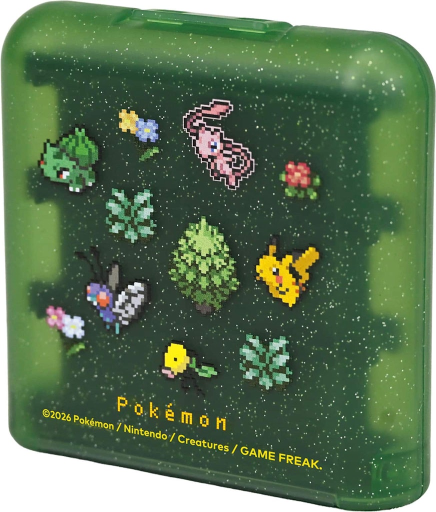 Hori Pokemon Pixel 24-Game Card Case for Nintendo Switch: $12.99