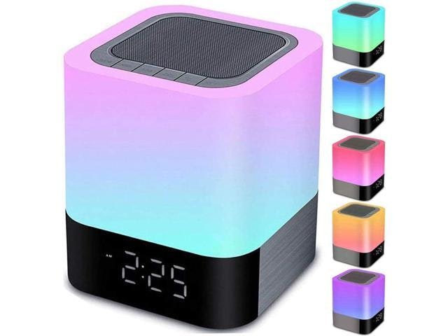 Night Light Bluetooth Speaker Alarm Clock: $40.39