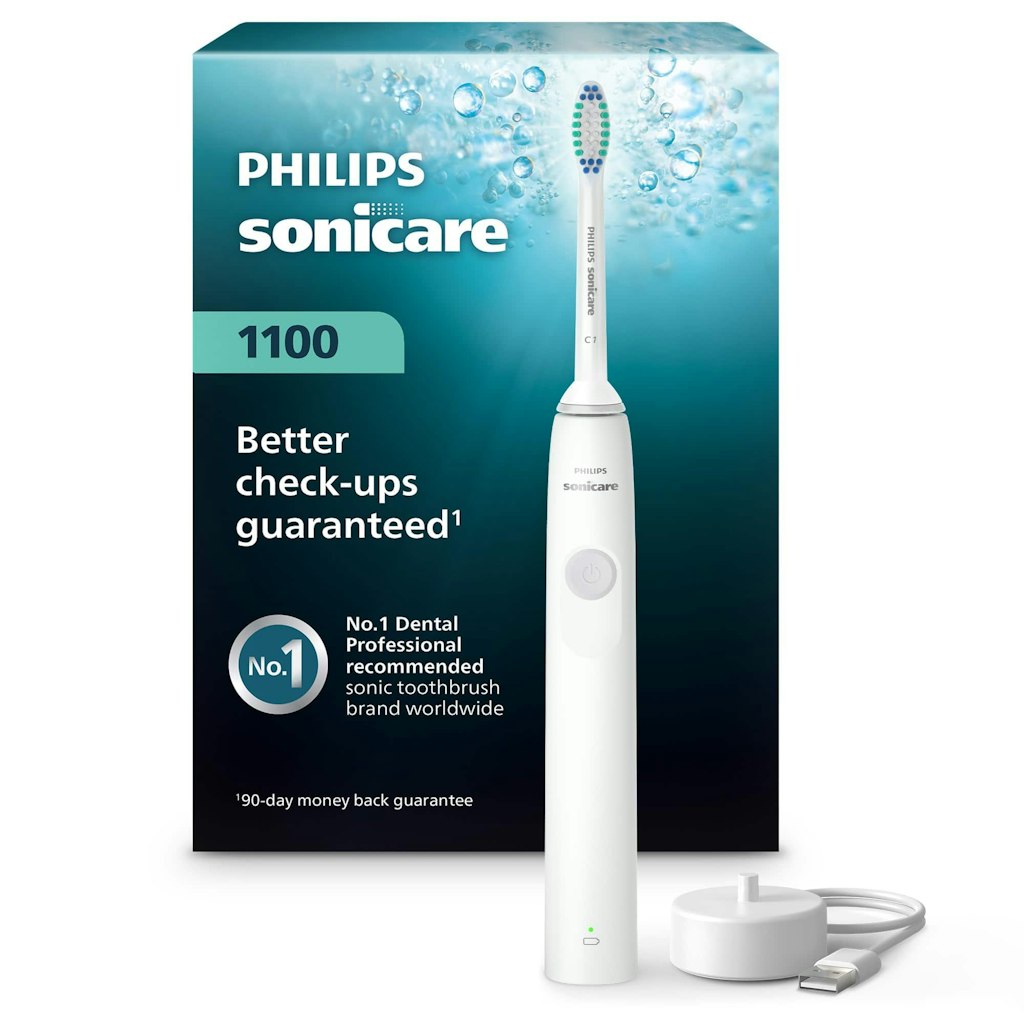 Philips Sonicare 1100 Power Rechargeable Electric Toothbrush: $19.99