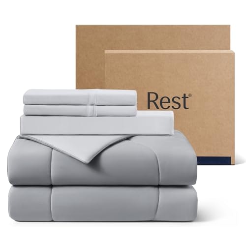 Rest Evercool+ Cooling Comforter Set 4-Piece Queen: $322.15