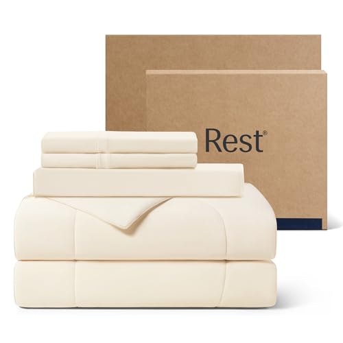 Rest Evercool+ Cooling Comforter Set 4-Piece California King: $339.13
