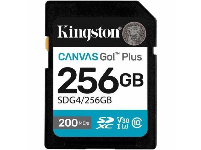 Kingston Canvas Go! Plus 256GB SDXC Memory Card: $98.44