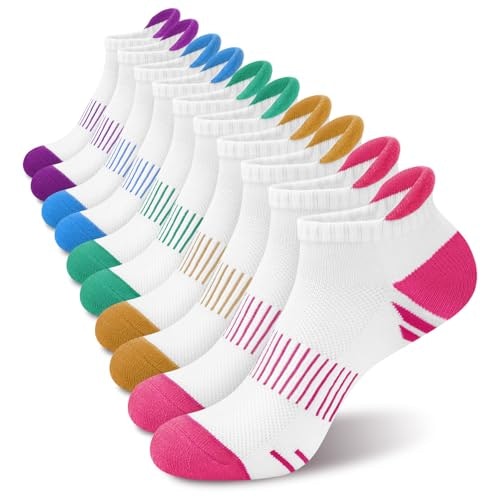 Ysense Women's Breathable Running Ankle Socks 5-Pack: $8.98 Ysense Women's Breathable Running Ankle Socks 5-Pack: $8.98