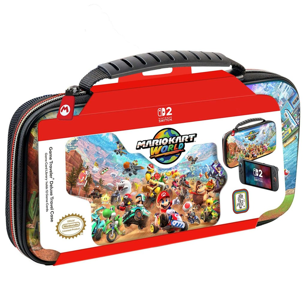 RDS Industries Nintendo Licensed Mario Kart Deluxe Game Traveler Case: $20.99 RDS Industries Nintendo Licensed Mario Kart Deluxe Game Traveler Case: $20.99