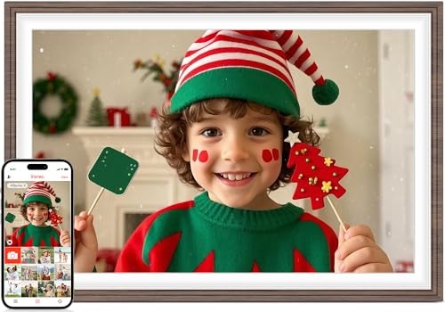Frameo 10.1-inch WiFi Digital Picture Frame: $59.49