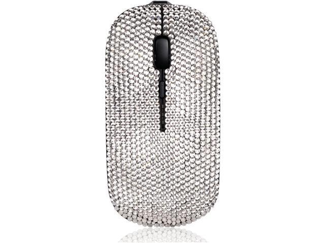 Luxury Crystal Rhinestone Slim Wireless Mouse: $47.77