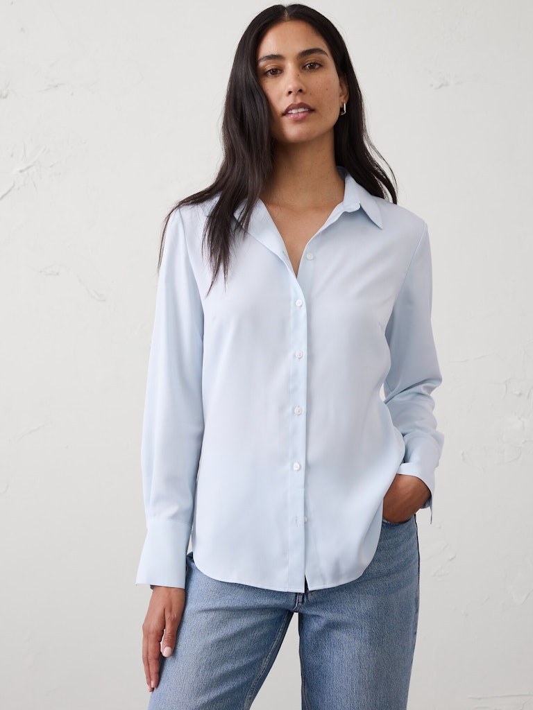 Silky Classic Shirt: $40 Silky Classic Shirt: $40