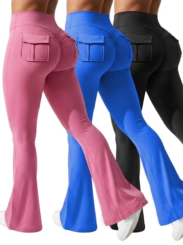 MaaGcc Women's Flare Yoga Leggings: $39.98