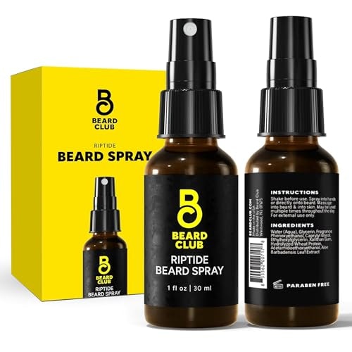 The Beard Club Riptide Beard Softening Spray: $7.49 The Beard Club Riptide Beard Softening Spray: $7.49