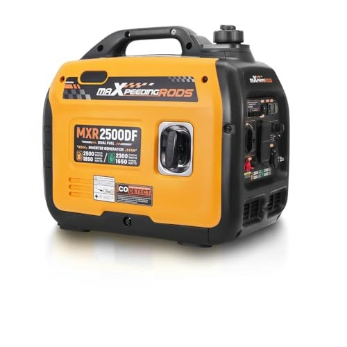 MaXpeedingrods 2,500W Dual Fuel Inverter Generator: $439.98 MaXpeedingrods 2,500W Dual Fuel Inverter Generator: $439.98
