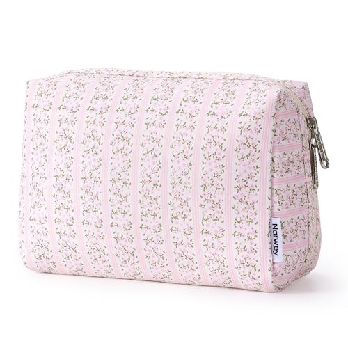 Narwey Floral Travel Cosmetic Makeup Bag: $8.49 Narwey Floral Travel Cosmetic Makeup Bag: $8.49