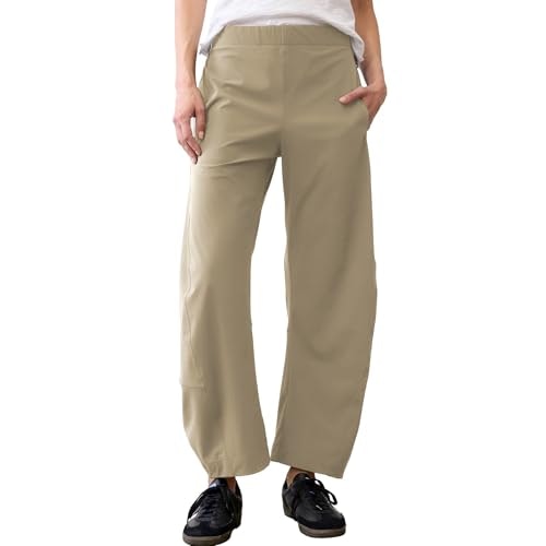 Songling Women's High-Waisted Wide-Leg Barrel Pants: $28.04 Songling Women's High-Waisted Wide-Leg Barrel Pants: $28.04