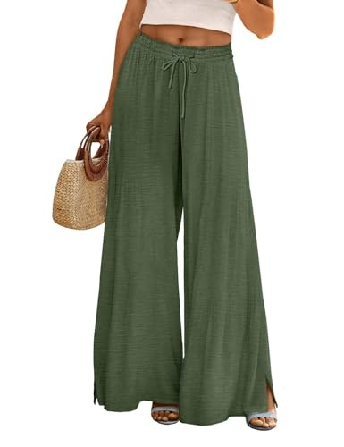 Yesno Women's Wide Leg Drawstring Lounge Pants: $19.99 Yesno Women's Wide Leg Drawstring Lounge Pants: $19.99