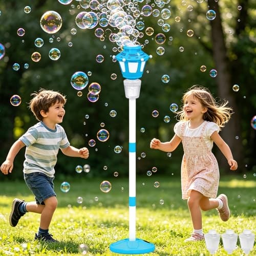 Automatic Bubble Machine Maker with Lights and Rechargeable Battery: $18.99 Automatic Bubble Machine Maker with Lights and Rechargeable Battery: $18.99