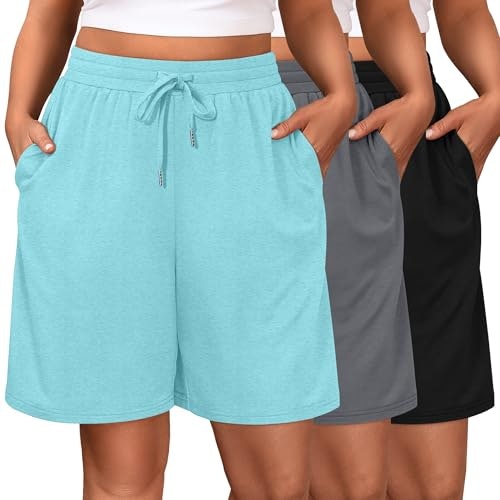 Riyiper Women's Bermuda Shorts 3-Pack: $36.54 Riyiper Women's Bermuda Shorts 3-Pack: $36.54