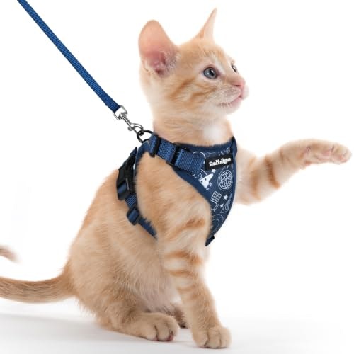 Rabbitgoo Escape Proof Cat Harness and Leash Set: $19.53