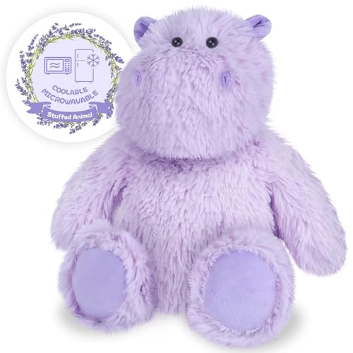 SuzziPals Purple Hippo Stuffed Animal Heating Pad: $19.52