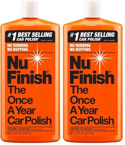 Nu Finish NF-76 Liquid Car Polish 16-oz. 2-Pack: $15.94